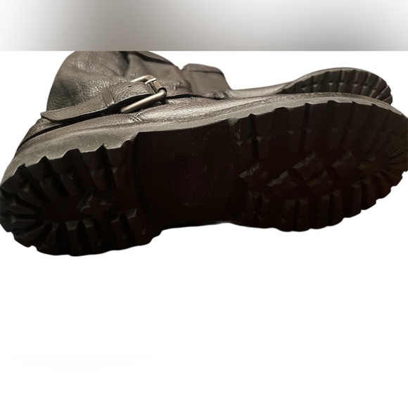 Gentle Souls Buckled Up Flat Knee High Leather Boots size 8 - Picture 6 of 8